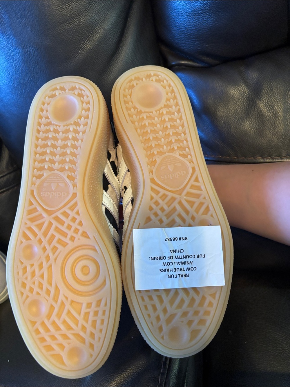 adidas Handball Spezial in cow print - Picture 4 of 5